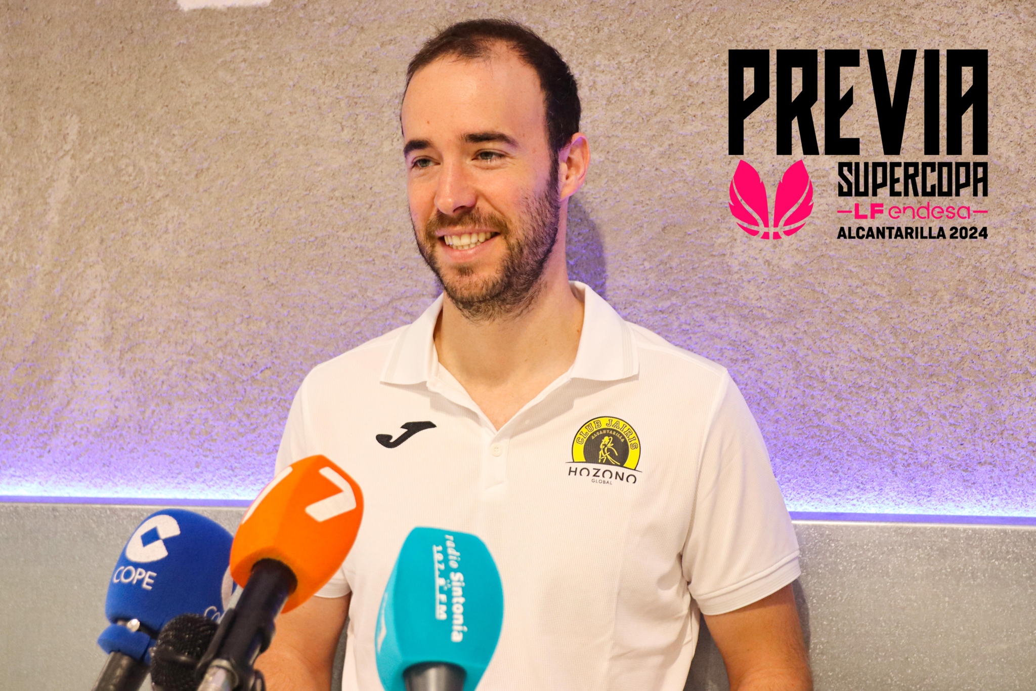 Foto entrevista bernat canut previa Supercopa LF Endesa